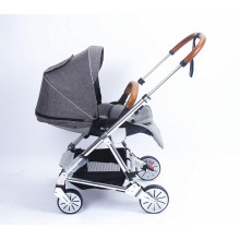 Good Quality China Wholesale Baby Pram Cart Trolley with Reversible Cotton Seat